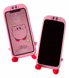 Case Funda Para iPhone De Silicon Kirby Kawaii Nintendo