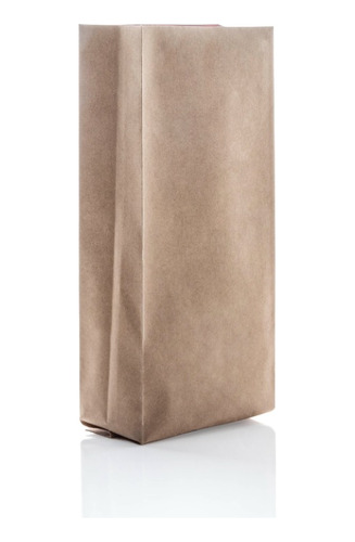 Bolsa Fuelles Kraft Laminada 250g C/válvula Para Café 100pz