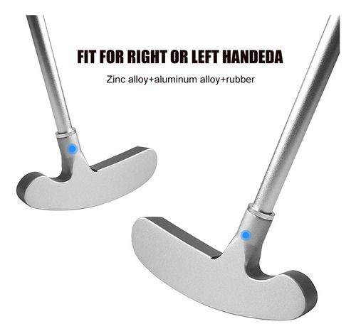 Jogo De Putting De Golf Com Putter De Golf 2 Pelotas De Gol