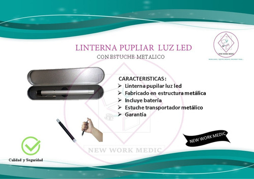 Linterna De Diagnostico Medico / Linterna Pupilar