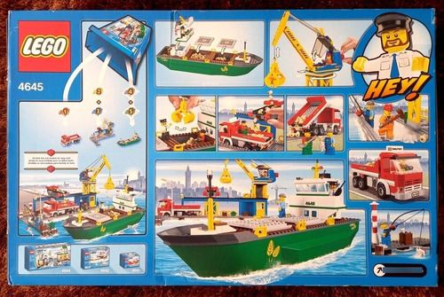 Lego 4645 Puerto De Carga Sellado Entrega Ya | Envío gratis