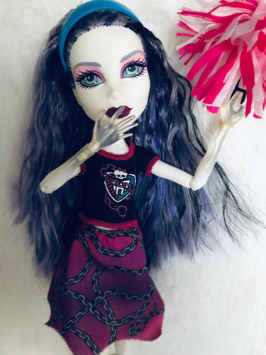 Monster High Spectra Vondergeist Ghoul Spirit Cheerleader (Usado)