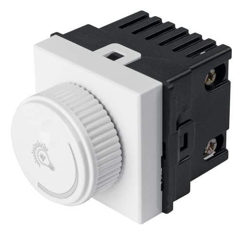 Dimmer Giratorio De 1.5 Módulos, Línea Toledo, Basic 29050 Blanco