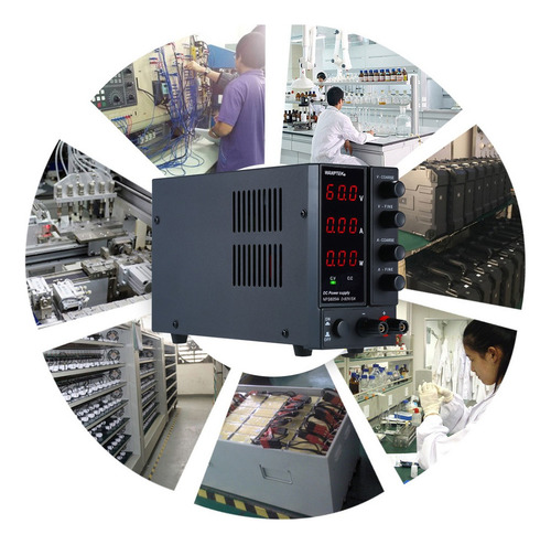 B Wanptek Fuente De Alimentación Cc Conmutada Nps605w 0-60v