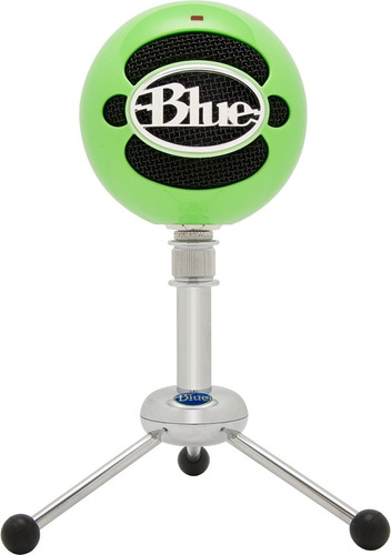 Blue Snowball Micrófono De Escritorio Usb Con Soporte