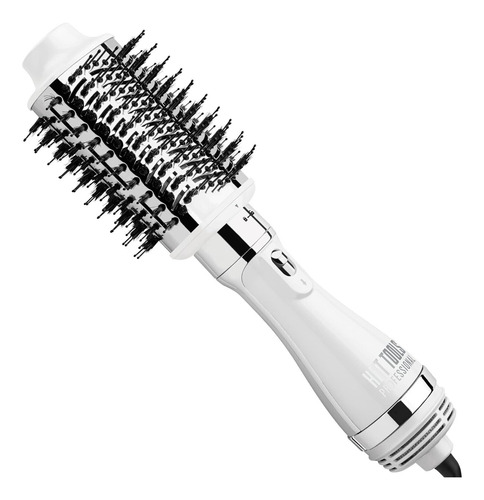 Secador De Pelo Cepillo Y Voluminizador Blanco