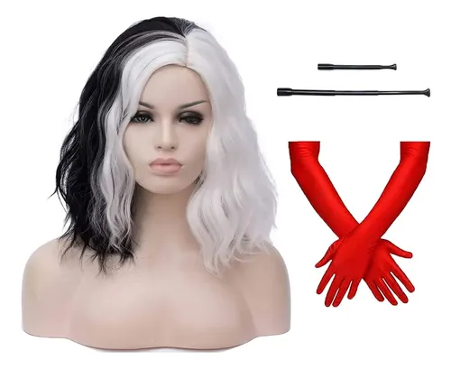 Tradineur 3 Pares De Guantes Largos De 45 Cm En Poliéster – Talla Única Para Adultos, Color Blanco, Ideal Como Complemento Para Disfraces De Mimo, Ladrón Y Carnaval