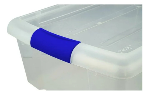 Caja Organizador Contenedor Multiusos C/tapa Broches 15 Lts