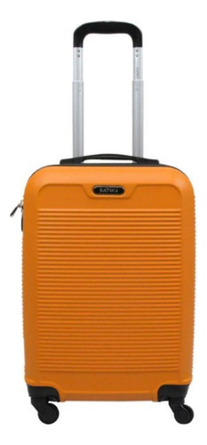 Mala De Bordo Viagem Abs 20 Polegadas Manchester Com Cadeado Cor Laranja Lisa