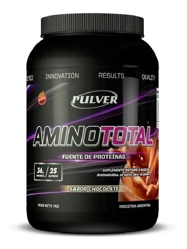 Amino Total 1 Kg Pulver Aminoácidos Bcaa Glutamina Taurina 