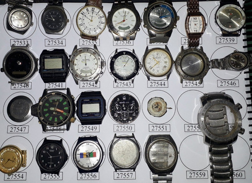 Lote 99 Sucatas Casio E Outros- Máquina Do Tempo