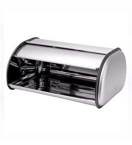 Imagem 2 de 2 de Porta Pão Armazenador Em Aço Inox Kehome - Ref. 6172