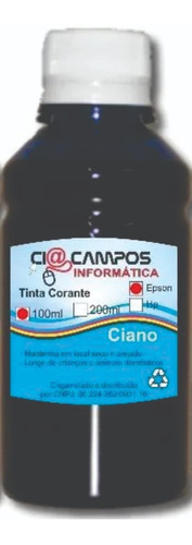 Tinta Corante Compatível T120 - 1 Lt - Escolher Cor C M Y K