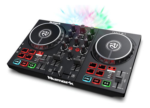 Numark Party Mix Ii Controlador Dj Luces 2 Decks Usb