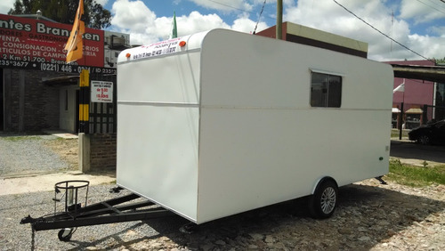 Imagen 7 de 15 de Food Truck Rodantes Brandsen Trailer Gastronomico 1 Eje 450