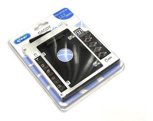 Adaptador Caddy Hd Ssd Sata Case Gaveta Dvd Notebook 12,7mm