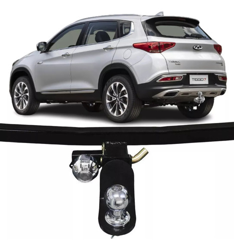 Engate Reboque Removível Cherry Tiggo 7 / Pro 19 A 22 700kg