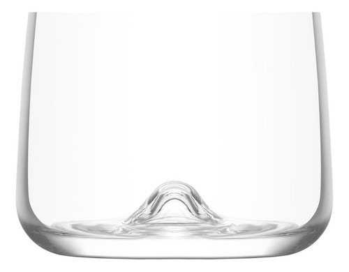 Juego 6 Vasos Copa Stemless Lav Terra Vidrio Cristal 590 Ml Color Cristalino