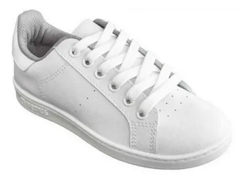 Aumentar parque Natural Fabricación Zapato Tenis Blanco Colegial Marca Venus