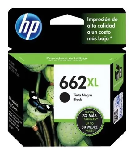 Cartucho Hp 662xl Negro Original Hp 2515 3515 2545 3545 4645