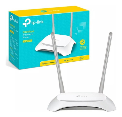 Paquete De 20 Pzas Router Tp-link Tl-wr840n V6, 300 Mbps