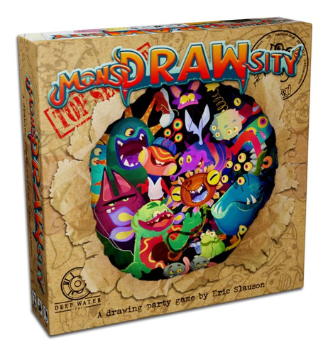 Juego De Dibujo Monstruosidad Top Secret - 8 Piezas