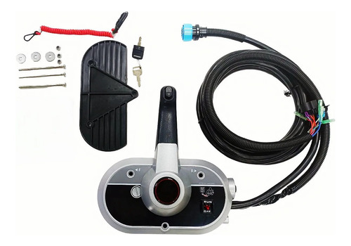 Manete Comando Motor Popa Mercury G2 14 Pinos 15-250 C/ Trim