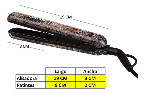 Alisadora Gama Cp9 Urban Style Midi Snake Tourmalina Bivolt