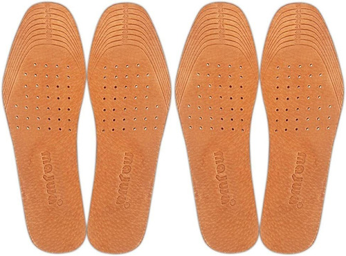 Magic Absorbent Ultra Thin Pigskin Leather Insoles For Stink