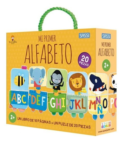 Mi Primer Alfabeto - Libro + Puzle De 20 Piezas - Manolito