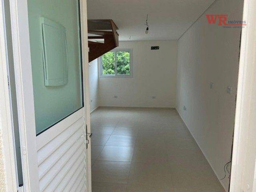 Imagem 11 de 18 de Cobertura À Venda, 50 M² Por R$ 317.000,00 - Vila América - Santo André/sp - Co0296