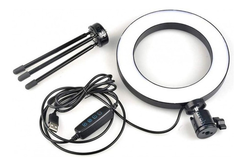Aro De Luz Led 16 Cm Tripie