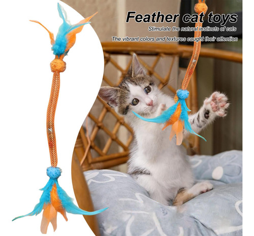 Juguete De Hierba Gatera Para Gatos Cuerda Para Masticar Par