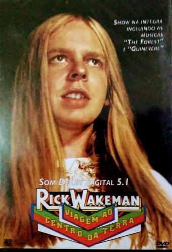 Dvd Rick Wakeman - Viagem Ao Centro Da Terra