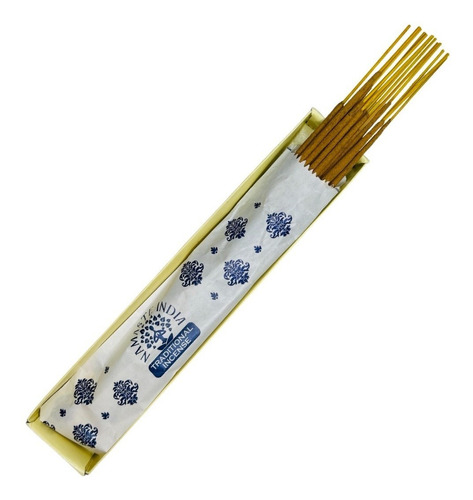 Varilla Namaste India Incenso Premium fragancia Copal Blanco en caja x 14 unidades 15g