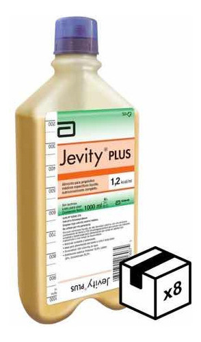 Jevity Plus Nutrición Enteral Alimento Hipercalórico 1000ml Sabor Vainilla