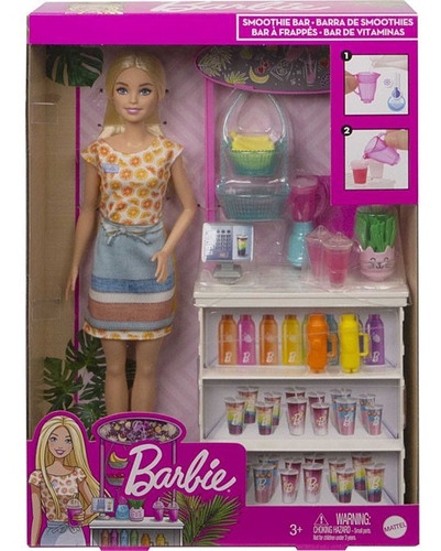 Barbie - Bar De Vitaminas - Mattel