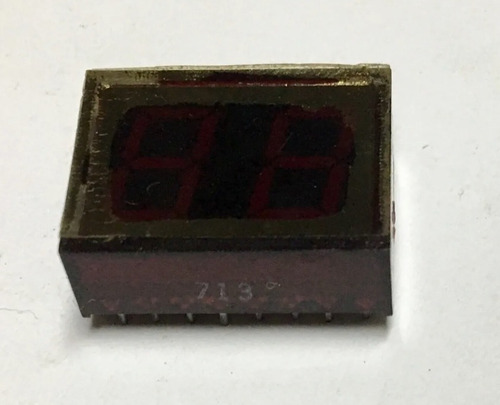 Display 2 Digito Numerico Cod.713 2 X 1 D/led 16 Pin