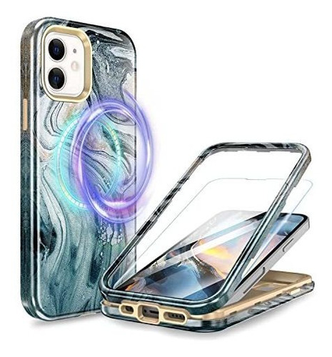 Maleta Para iPhone 12/iPhone 12 Pro Magnetic Case 6.1 Jt8jy