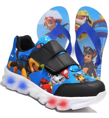 Sandalia patrulha on sale canina masculino