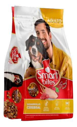 Alimento Para Perro Smart Bites Adulto Raza Med/grand De 4kg