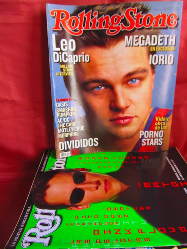 Revista Rolling Stone Leo Di Caprio Medadeth Divididos