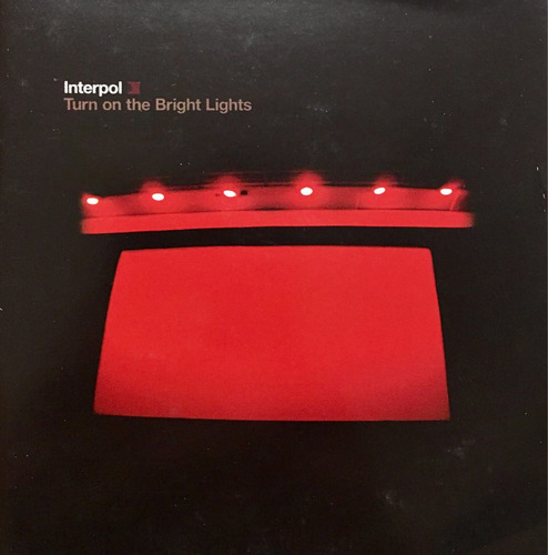 Cd Interpol Turn On The Bright Lights + Stickers