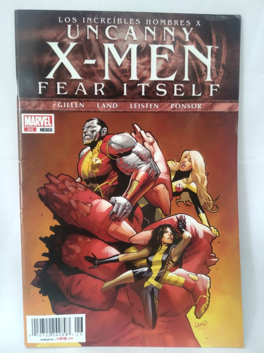 Fear Itself Uncanny X-men 34 Televisa