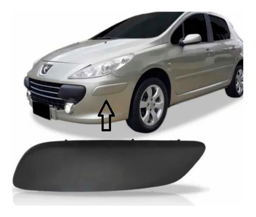 Banda Lateral Paragolpe Peugeot 307 2006 2007 2008 2009 Izq