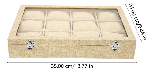 Soporte Organizador Para Relojes, Caja Para Relojes, 12 Ranu