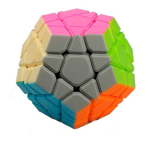 Imagen 1 de 3 de Cubo Mágico Yj Megaminx Yuhu Stickerless