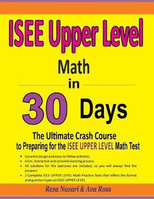 Libro Isee Upper Level Math In 30 Days : The Ultimate Cra...