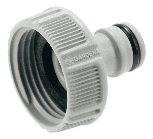 Conector de mangueira de acoplamento rápido Gardena H 3/4 polegadas, cor cinza