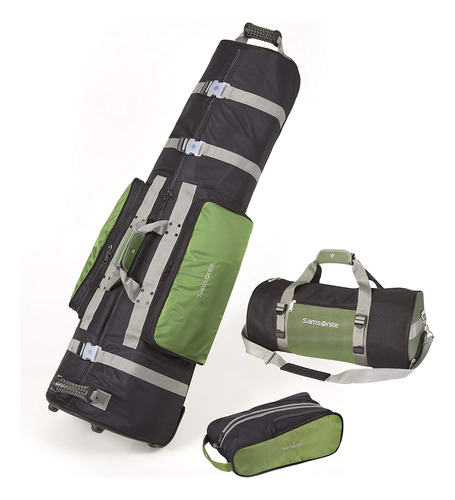 Set Bolsos De Viaje De Golf Samsonite Deluxe - 3 Piezas.